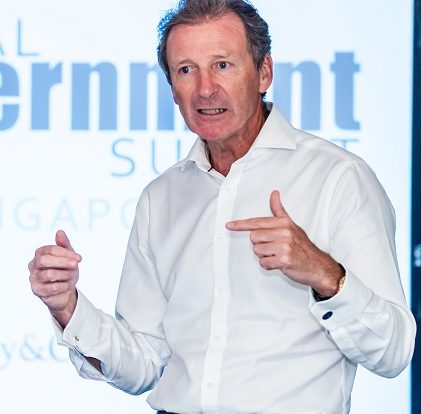 Former UK Cabinet Secretary, Lord O'Donnell, speaking at GGF's Global Government Summit