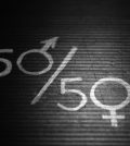 Gender equity image 50-50.