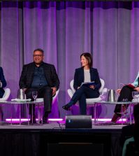 Speakers at the AccelerateGOV closing session