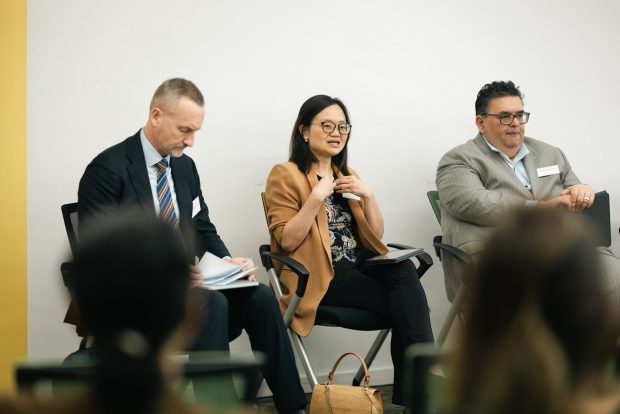 Speakers at the future of work in the age of AI workshop was held at the Global Government Leaders’ Forum on 20 January.
