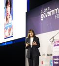 Christine Bellamy, interim director general at digital products group at the UK Government Digital Service, speaking at Innovation 2025.