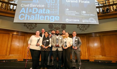 The winning team of the 2026 Civil Service AI and Data Challenge