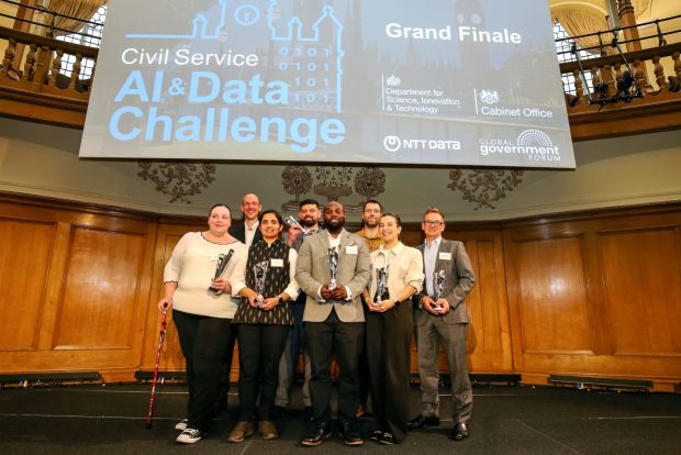 The winning team of the 2026 Civil Service AI and Data Challenge