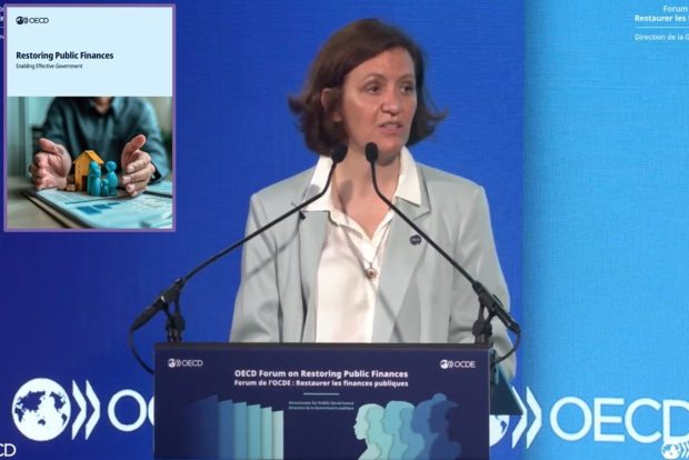 Government efforts to ‘restore’ public finances are ‘not commensurate with the scale of the challenge’, an OECD report has warned.