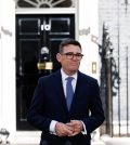Prime minister Andy Burnham arrives at 10 Downing Street. Picture by Lauren Hurley / No 10 Downing Street