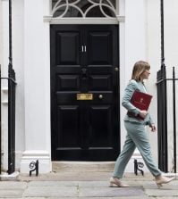 Chancellor Rachel Reeves leaves No 11 Downing Street, to deliver her Spending Review on 11 June. Treasury. Picture by Kirsty O'Connor / Treasury