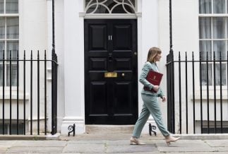 Chancellor Rachel Reeves leaves No 11 Downing Street, to deliver her Spending Review on 11 June. Treasury. Picture by Kirsty O'Connor / Treasury