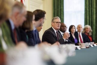 Prime Minister Keir Starmer hosts his weekly Cabinet meeting in 10 Downing Street. Picture by Lauren Hurley / No 10 Downing Street