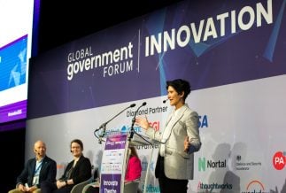 Cat Little speaking at Innovation 2025