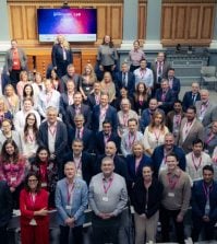 A picture of the attendees at Global Government Fintech LAb 2025