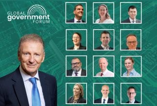 Images of all the permanent secretariesinterviewed for the Rewiring the State report, and interviewer Lord Gus O'Donnell