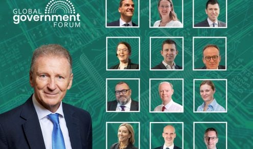 Images of all the permanent secretariesinterviewed for the Rewiring the State report, and interviewer Lord Gus O'Donnell