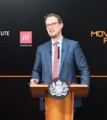 Darren Jones announcing creation of National School of Government and Public Services. Photo: Institute for Government