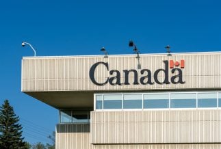 A picture of a Government of Canada office